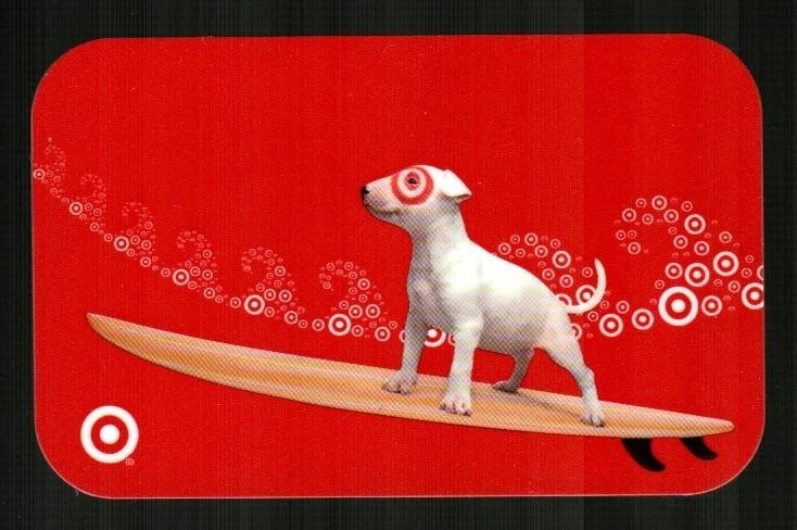 TARGET Hawaii, Bullseye on Surfboard ( 2009 ) Gift Card ( $0 ) - RARE - Image 1 of 1