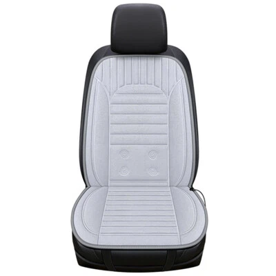 Heated Car Seat Cushion Heating Pad Winter Warmer Kit With Temp Adjust Switch - Image 1 of 4
