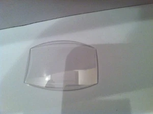 Authentic Franck Muller Sapphire Crystal FM 2851 OEM 25.30 x 33.40 - NOS - Picture 1 of 1