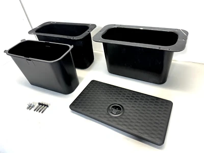 ✅ 2012-2024 RAM 1500-3500 OEM ALMACENAMIENTO CONTENEDOR DE HIELO CARGA REVESTIMIENTO CONJUNTO SEGUNDA FILA Mopar Foto 1 de 4