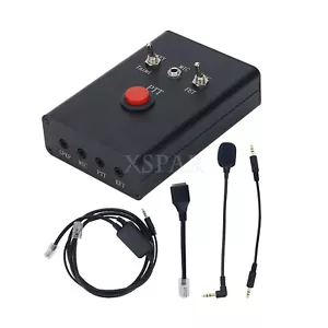 DIH-1 Radio Microfono Accessorio Radio per XIEGU Supporto Radio Altoparlante Esterno - Foto 1 di 8