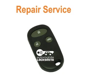 Honda Jazz Civic Accord CRV FRV HRV S2000 3 button remote key fob Repair Service - Picture 1 of 1