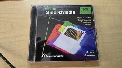 MicroTech SmartMedia 8MB 8 MBSSFDC Media Camera Memory Card Smart - Image 1 of 3