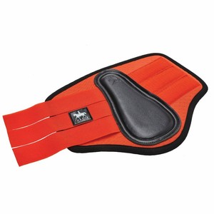 orange brushing boots