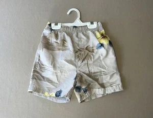Boys 5/6 Medium “Hawaiian Themed” Swimming Trunks By Coconut Pier, New With Tags - Picture 1 of 9