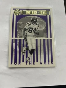 2023 Panini Legacy Football For the Ages FTA-26 Randy Moss Vikings - Picture 1 of 2