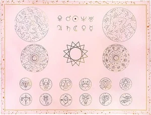 Firefly Co. Pink Zodiac Constellation Wall Tapestry Hanging New - Picture 1 of 4