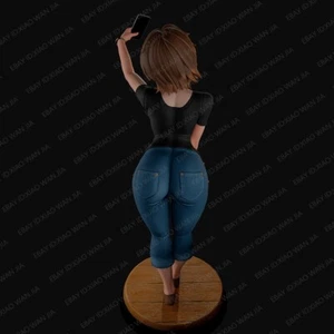 1/24 Scale Resin Figure selfie  Aunt Cass Sexy Nsfw Model Unpainted Unassembled - Picture 1 of 9