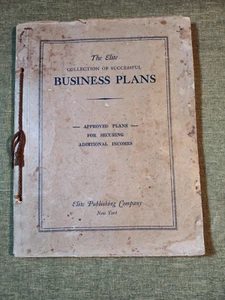 The Collection of Successfull Business Plans 1936 vintage book - Foto 1 di 6
