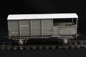 O Gauge Brake Van Lima/Custom 20 Ton "Toad" Saltney. Grey - Picture 1 of 9