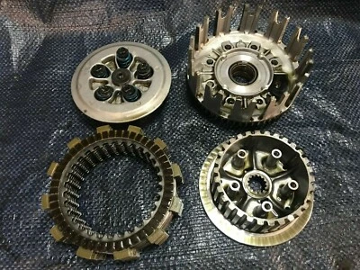 13 Yamaha Yz250f Yz250 Yz 250f 2013 montaje de embrague cesta conjunto de placas de buje Foto 1 de 4