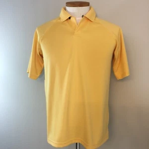 Columbia Mens Shirt Size S Small Yellow Polo Style Short Sleeve Collar Golf - Picture 1 of 10