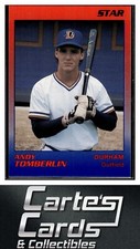 Andy Tomberlin 1989 Star Durham Bulls I #23  Atlanta Braves