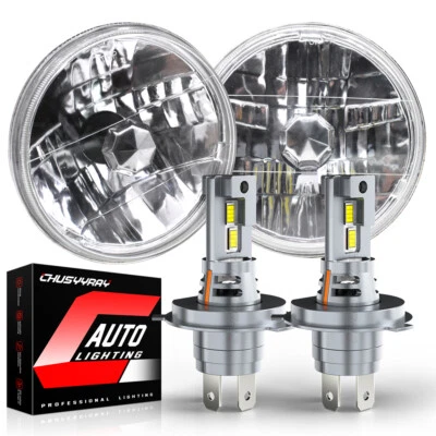 Faros redondos sellados de 7 pulgadas para camioneta Dodge B100 B200 B300 1971-1974 Foto 1 de 4