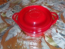 Cousances Le Creuset cocotte doufeu n°22 fonte émaillée rouge
