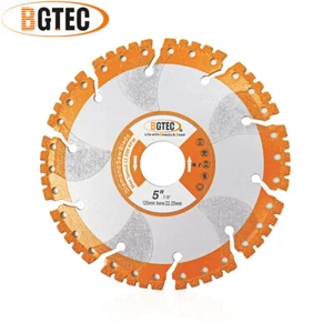 125 mm/5 Zoll Diamanttrennscheibe Abbruch Sägeblatt Schnitt Beton Granit Bewehrung - Bild 1 von 10