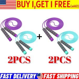 Jump Rope For Kids,Jump Rope Kids,Adjustable Soft Skipping Rope,Toddler Jump Rop - Picture 1 of 8