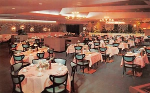 The Tiffin Esszimmer Szene Essen & Trinken von Paul Denver, CO Vintage Postkarte  - Bild 1 von 2