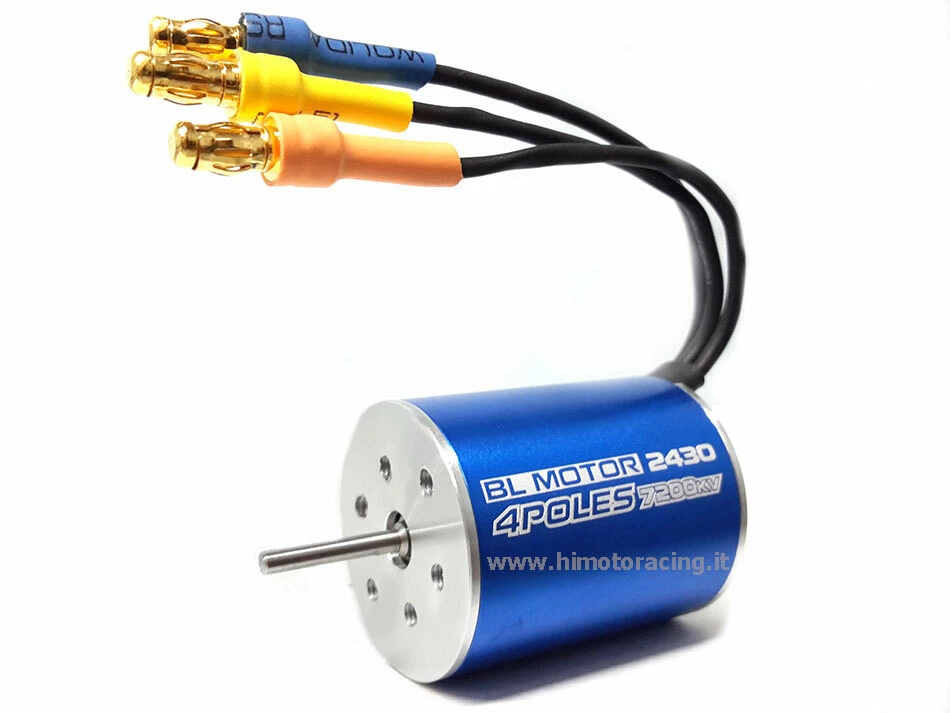 CY-600007-02 Motore Classic 2430/ 4Y 7200KV brushless Sensorless scala 1/16 1/18 - Immagine 1 di 1