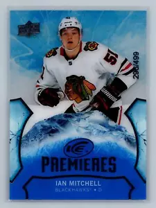 Ian Mitchell 2021-22 Upper Deck Ice 2020-21 Upper Deck Ice SN #/499 #177 - Picture 1 of 2