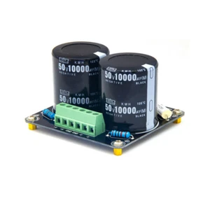 2*10000uF 50V Classe A Amplificateur de Puissance Alimentation Redresseur Carte Filtre - Photo 1/2