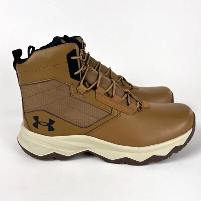 Botas tácticas Under Armour Stellar G2 6" para hombre marrón 3025578-200 talla 11,5 nuevas en caja Foto 1 de 4