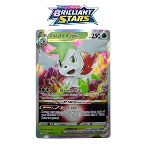 Shaymin VSTAR 014/172 - Ultra Rare Brilliant Stars Pokémon TCG Near Mint - Picture 1 of 2