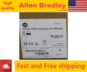 New Allen-Bradley 2094-BC02-M02-S / B Kinetix 6000 15kW/15A Integrated Axis - Picture 1 of 6