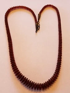 Necklace - Navajo Delicate Handcrafted Amber Beads - Picture 1 of 6