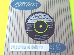 LAWRENCE WELK - Calcutta (Niccolette) LONDON LABEL 7 inch vinyl Ex - Picture 1 of 1
