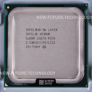 Intel Xeon L5420 (BX80574L5420A) SLBBR CPU Processor 1333/2.5 GHz LGA 771 50w - Picture 1 of 1