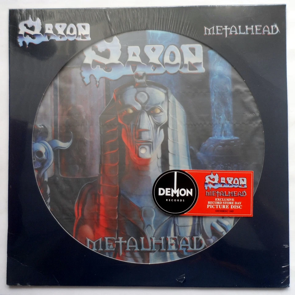 SAXON - METALHEAD LP PICTURE DISC VINYL 2018 RSD *NEW- CREASED SLEEVE* - Image 1 of 4