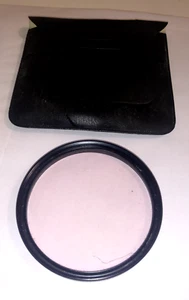 Quantaray 55mm QMC 1A Filter with pouch, made in Japan, in very good condition - Picture 1 of 3
