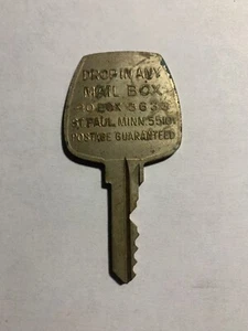 Vintage Hotel Motel Zimmer Schlüssel St. Paul Minnesota #2015 - Bild 1 von 2