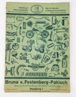Katalog Bruno v Festenberg Pakisch Motorrad Zubehör Oldtimer motorcycle 1930 er 