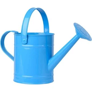 Cubilan Gardening Watering Can for Indoor Outdoor Plants 9.3" Small Metal Blue - Picture 1 of 5