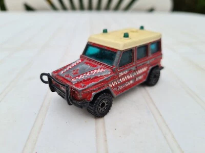 MATCHBOX MERCEDES-BENZ 280GE, RESCUE UNIT, Vintage Diecast, Original - Image 1 of 4