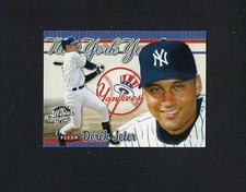 2002 ALL-STAR GAME HANDOUT CARD #1 DEREK JETER Yankees NRMT