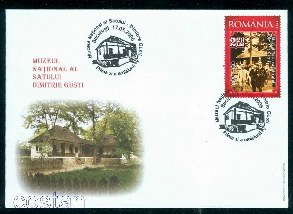 2006 King Carol II,Boy Scouts,Dimitrie Gusti-Peasant Museum,Romania,Mi.6072,FDC - Image 1 of 1