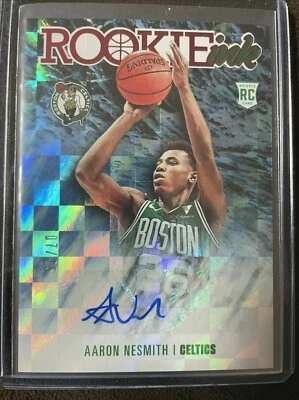 2020-21 Aaron Nesmith Hoops RED Rookie Ink Auto 07/25🔥🔥 - Image 1 of 2