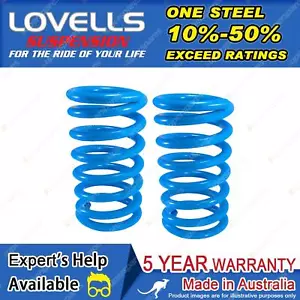 Lovells Rear Raised Heavy Duty Coil Springs for Nissan Patrol GQ GU Y61 LWB - Picture 1 of 2