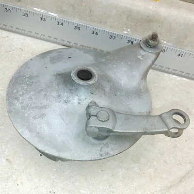 Placa de freno de rueda trasera usada Suzuki 90 TC TC90 1972 ANX B-23 Foto 1 de 2