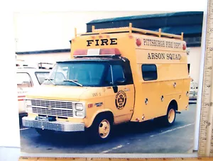PITTSBURGH FIRE DEPT ~ BRANDSTIFTUNG ~ INV - 1 ~ 8 X 10 FARBFOTO - Bild 1 von 3