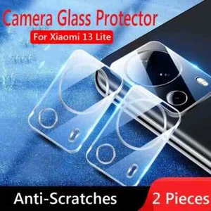 2 PIEZAS Protectores de pantalla de vidrio templado para lente de cámara para Xiaomi Mi 13 Lite 13Lite - Imagen 1 de 5