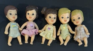 Bambole vintage 2004 5sies MGA Entertainment Quintuplets miniatura ragazzi e ragazze 3" - Foto 1 di 6