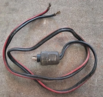 Marinco 12VCPS2 Trolling Motor Plug 3-Wire Black 12/24/36/48V - Image 1 of 2