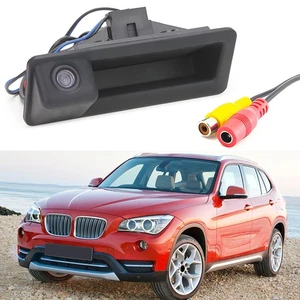 Car Trunk Handle + Rear View Backup Camera for BMW X1 28i 35i 2013 2014 2015 - Picture 1 of 6
