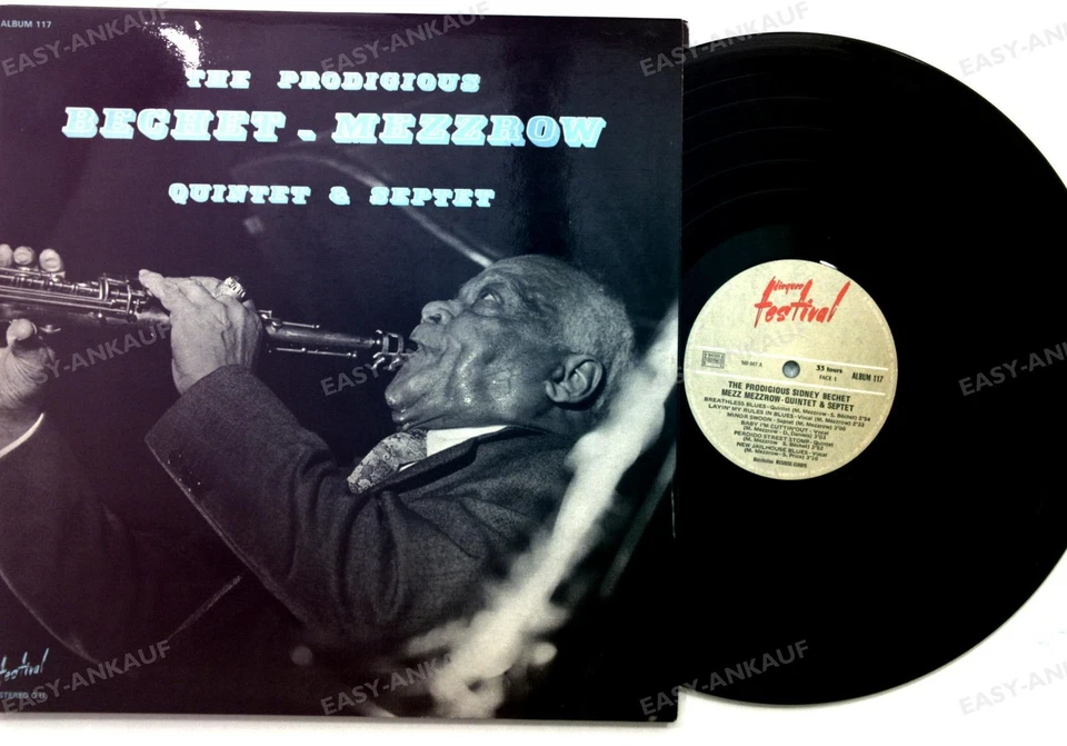 Sidney Bechet / Mezz Mezzrow - The Prodigious Bechet France 2LP FOC '* - Image 1 of 1