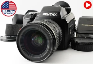 [N MINT+ Flash] PENTAX 645N Camera FA 45-85mm F4.5 Lens 120 Film Back From JAPAN - Picture 1 of 18