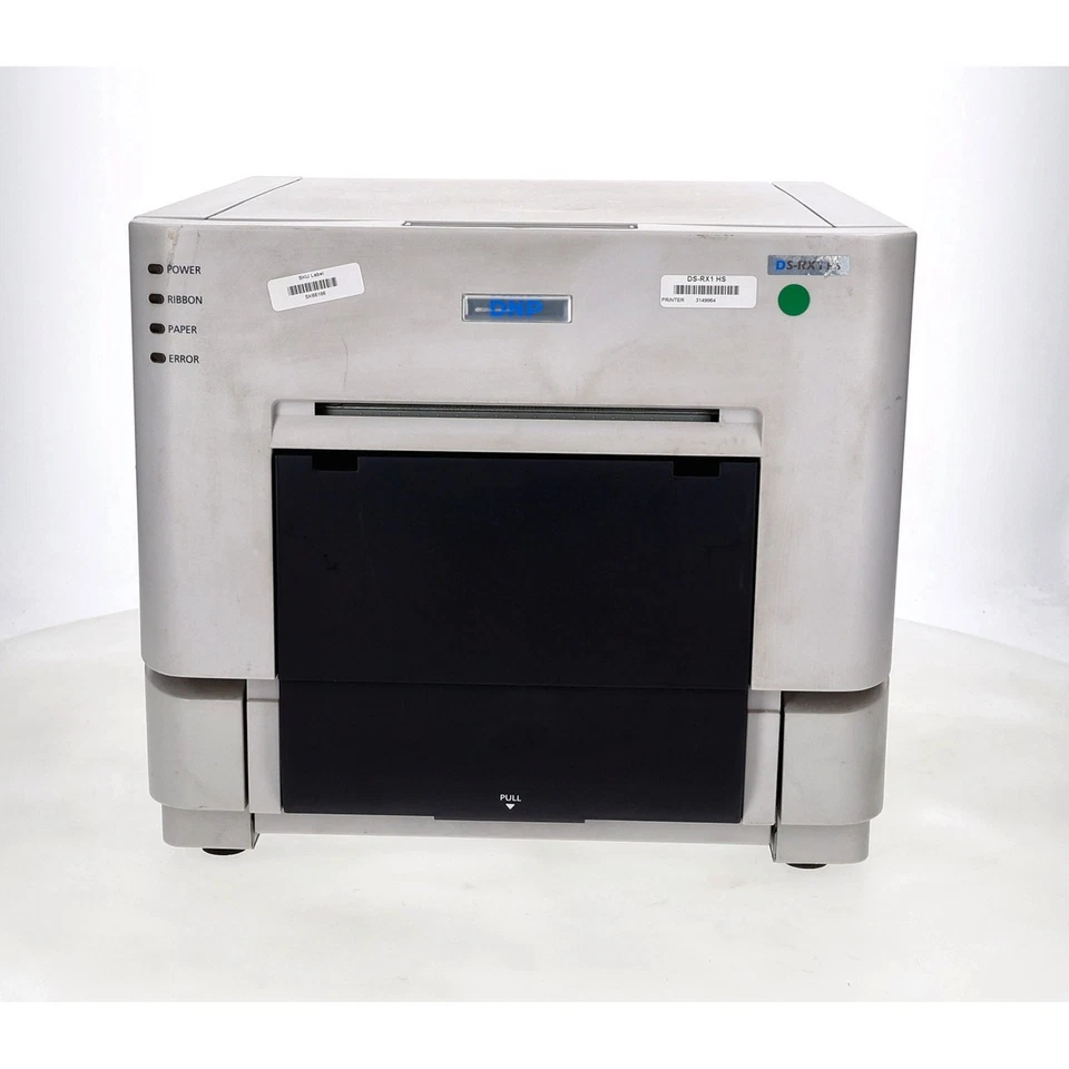 DNP DS-RX1 HS Dye Sublimation Digital Photo ID Printer - No Pinwheels - Image 1 of 4